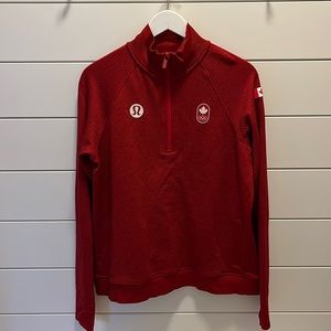 Team Canada Men's Engineered Warmth Half Zip